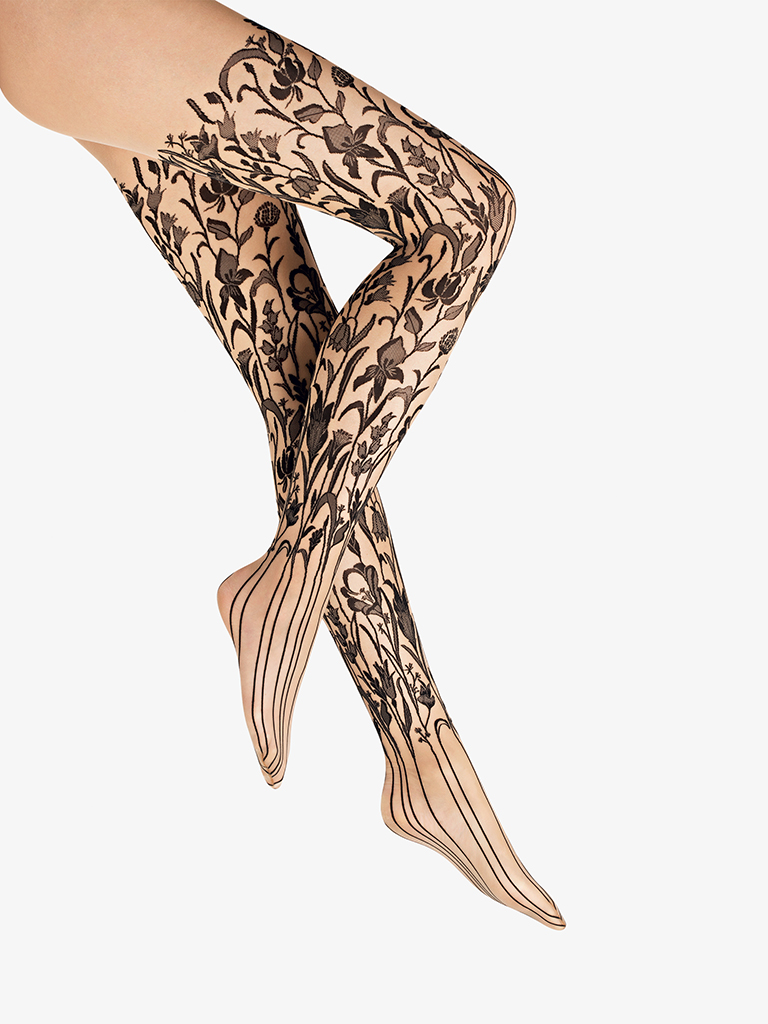 

wildflower tights, Gobi/black