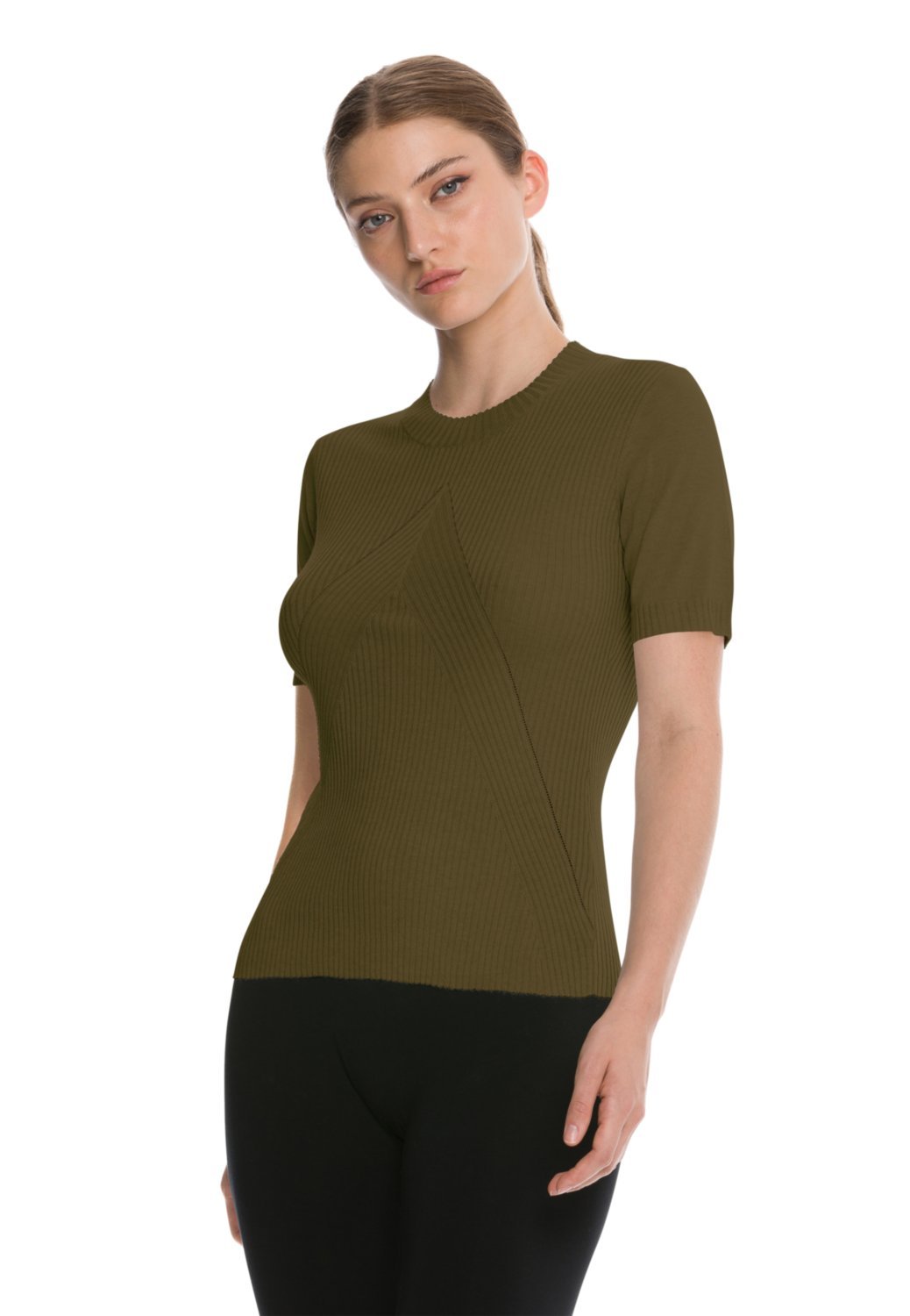 cashmere top short sleeves