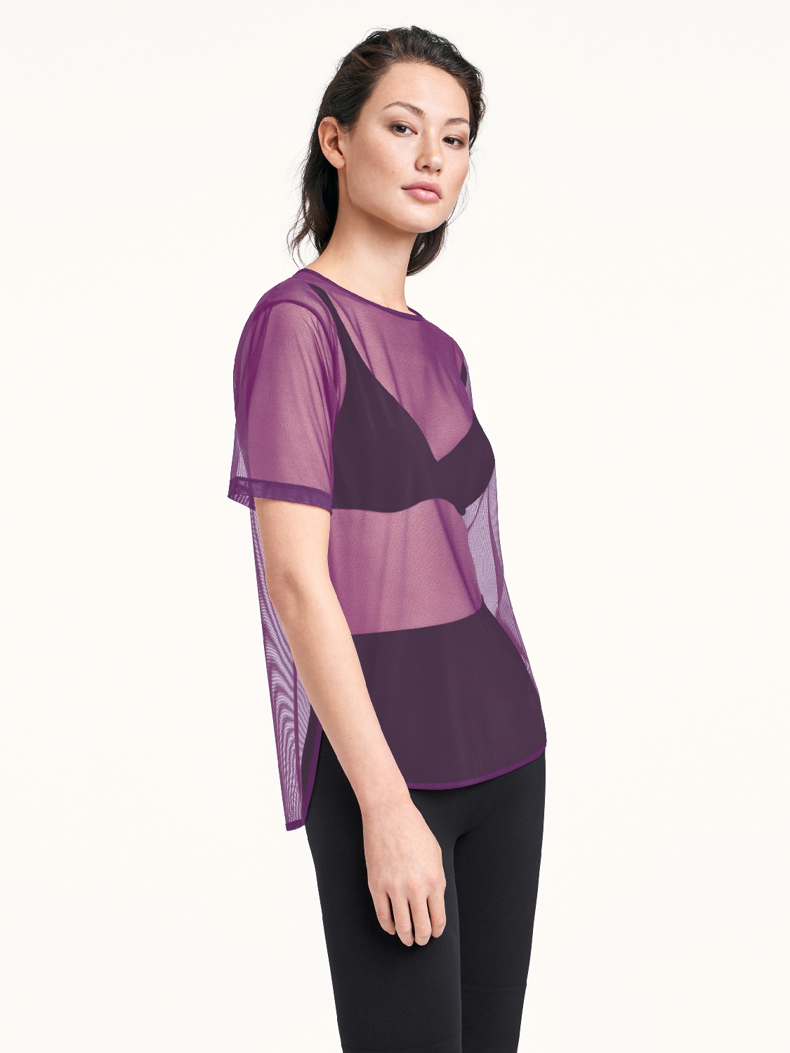

tulle shirt