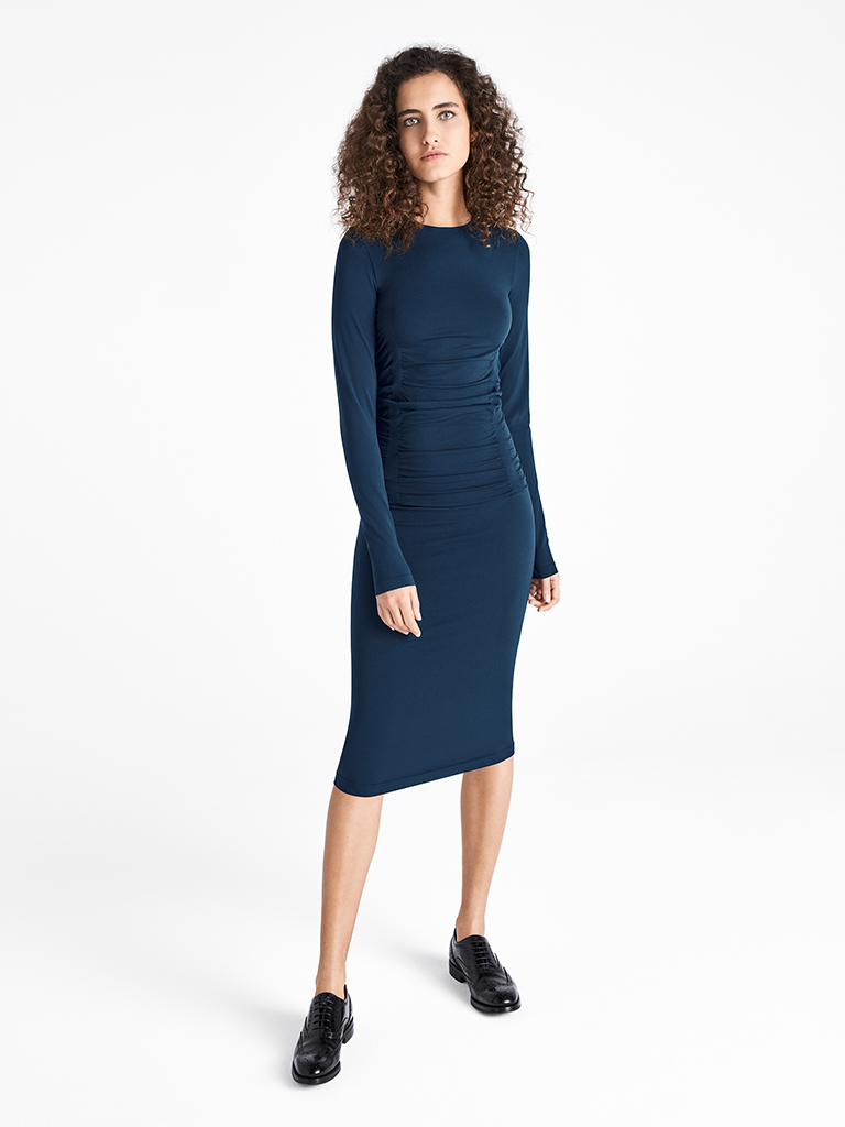 

fatal drape dress, Classic blue