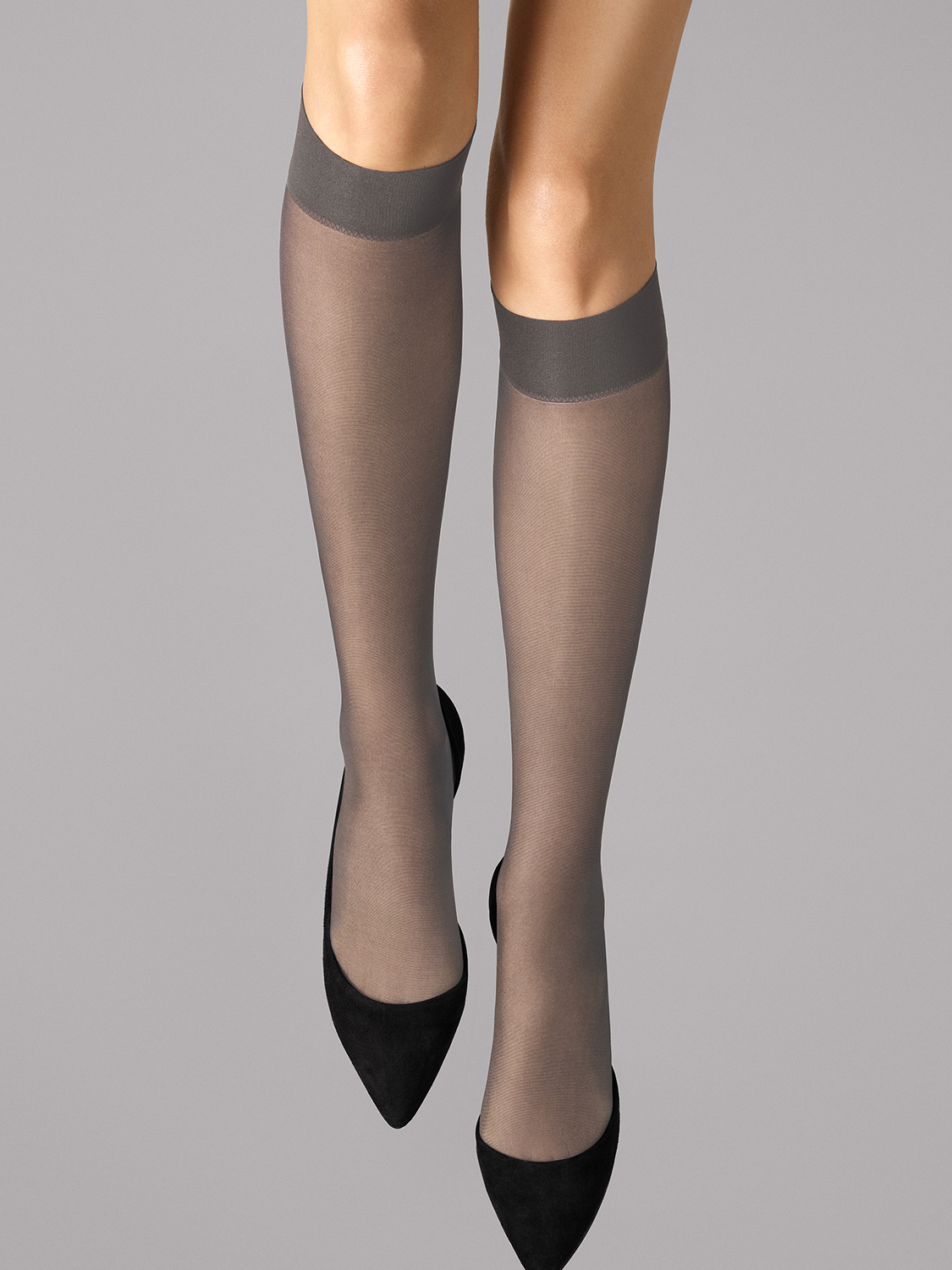 satin touch 20 knee-highs