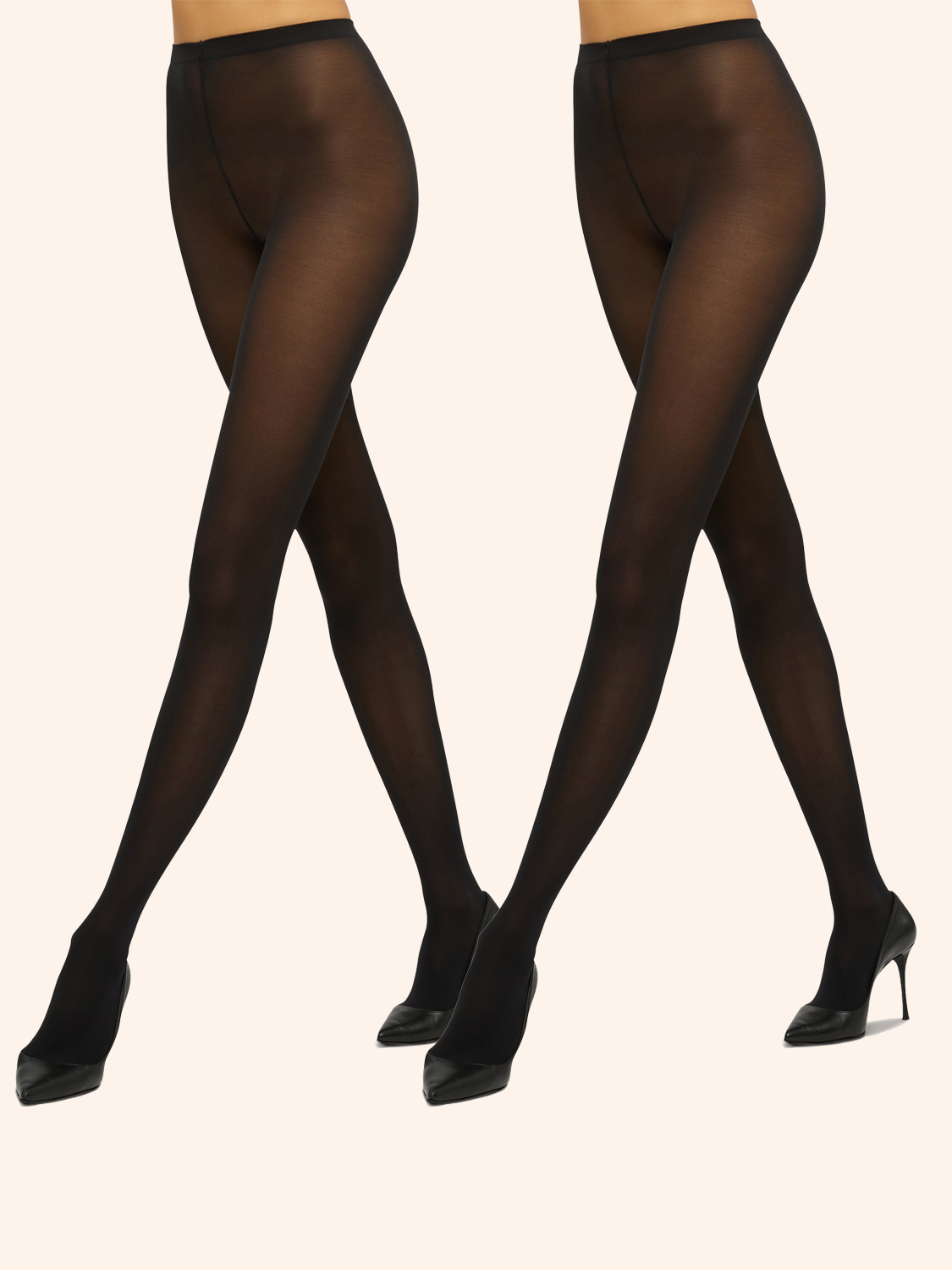 Колготки ВЕЛЬВЕТ ДЭ ЛЮКС 50 (Набор 2 шт)