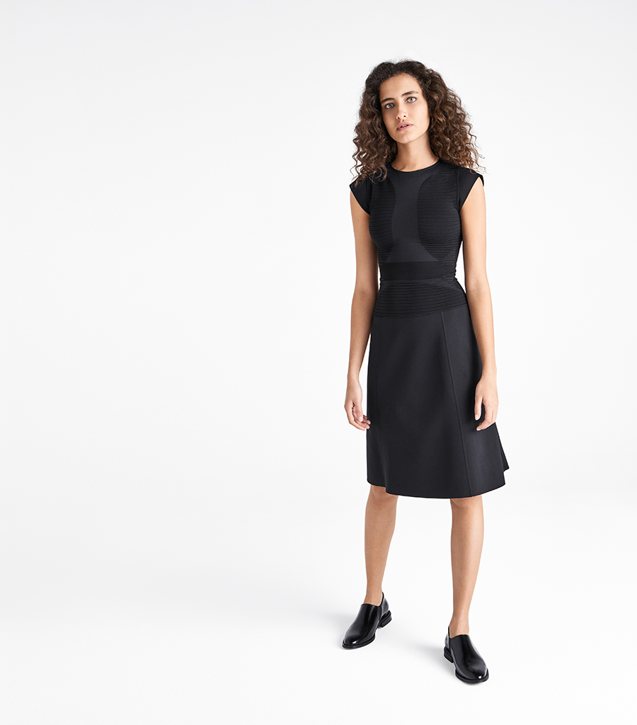 

trinity dress, Black/black